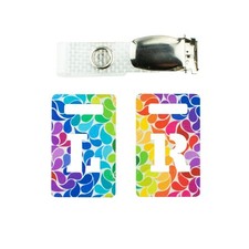 X-ray Markers with Carry-on Strap 6 PATTERNS Radiopaque L and R