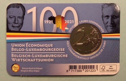 Belgien Belgium Belgique 2 Euro 2005 - 2025 Gedenkmünzen, bankfrisch, AUSWAHL - Bild 33 von 64