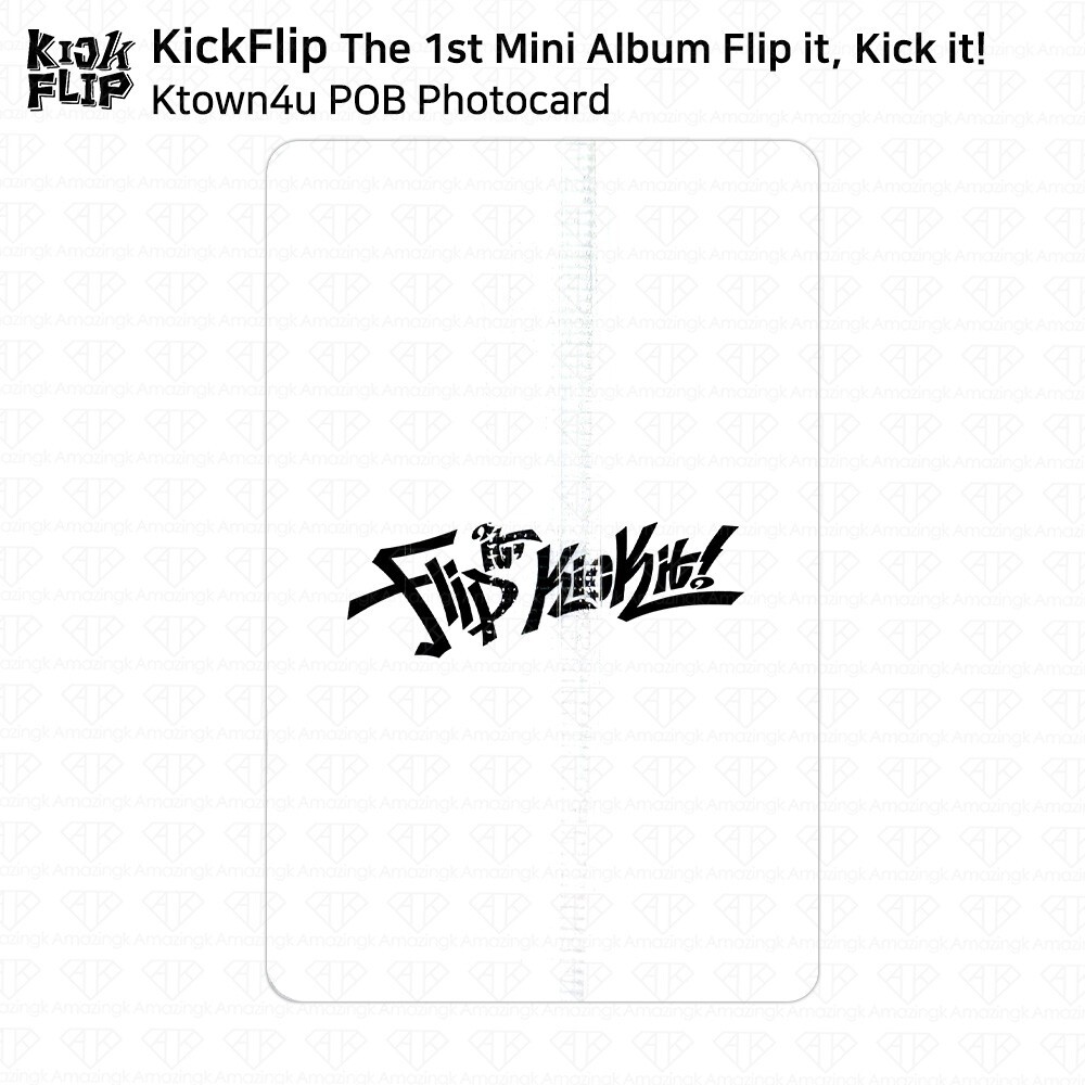 KickFlip The 1st Mini Album Flip it, Kick it! Ktown4u POB