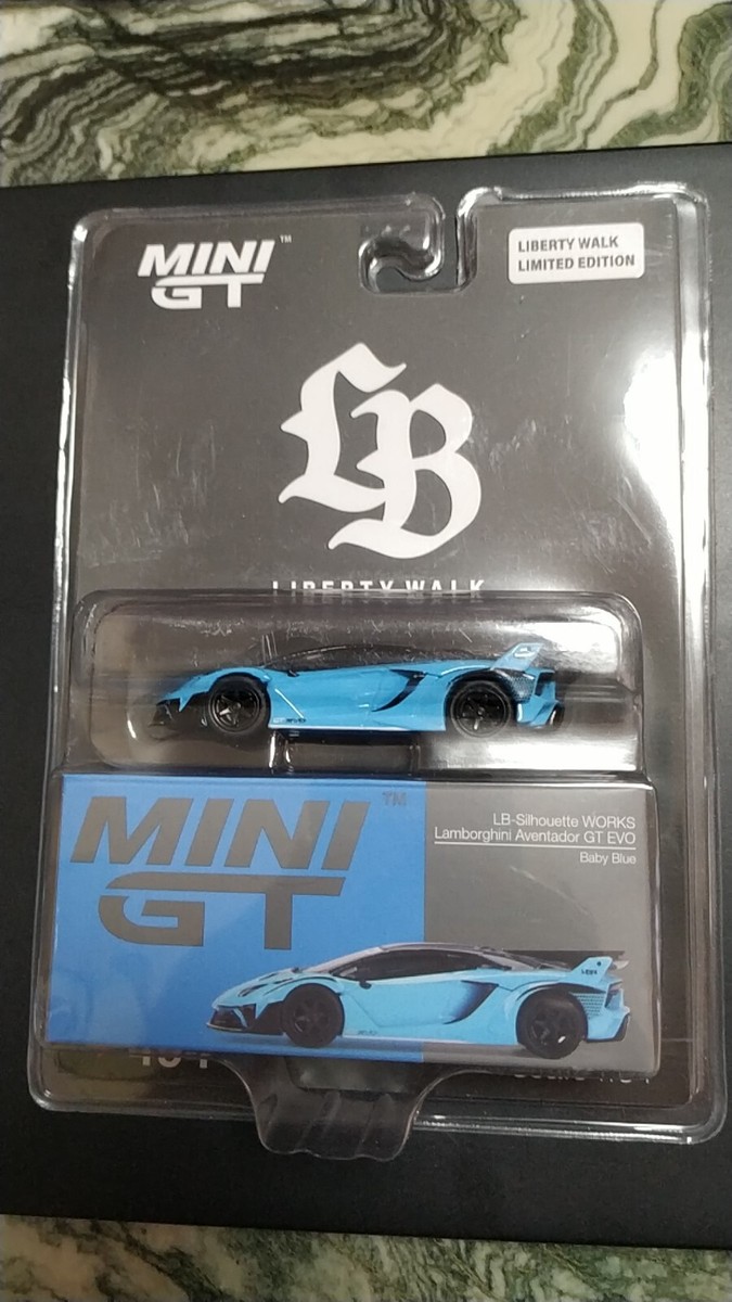 ミニカー MINI GT Lamborghini Aventador GT EVO 494 MINI GT