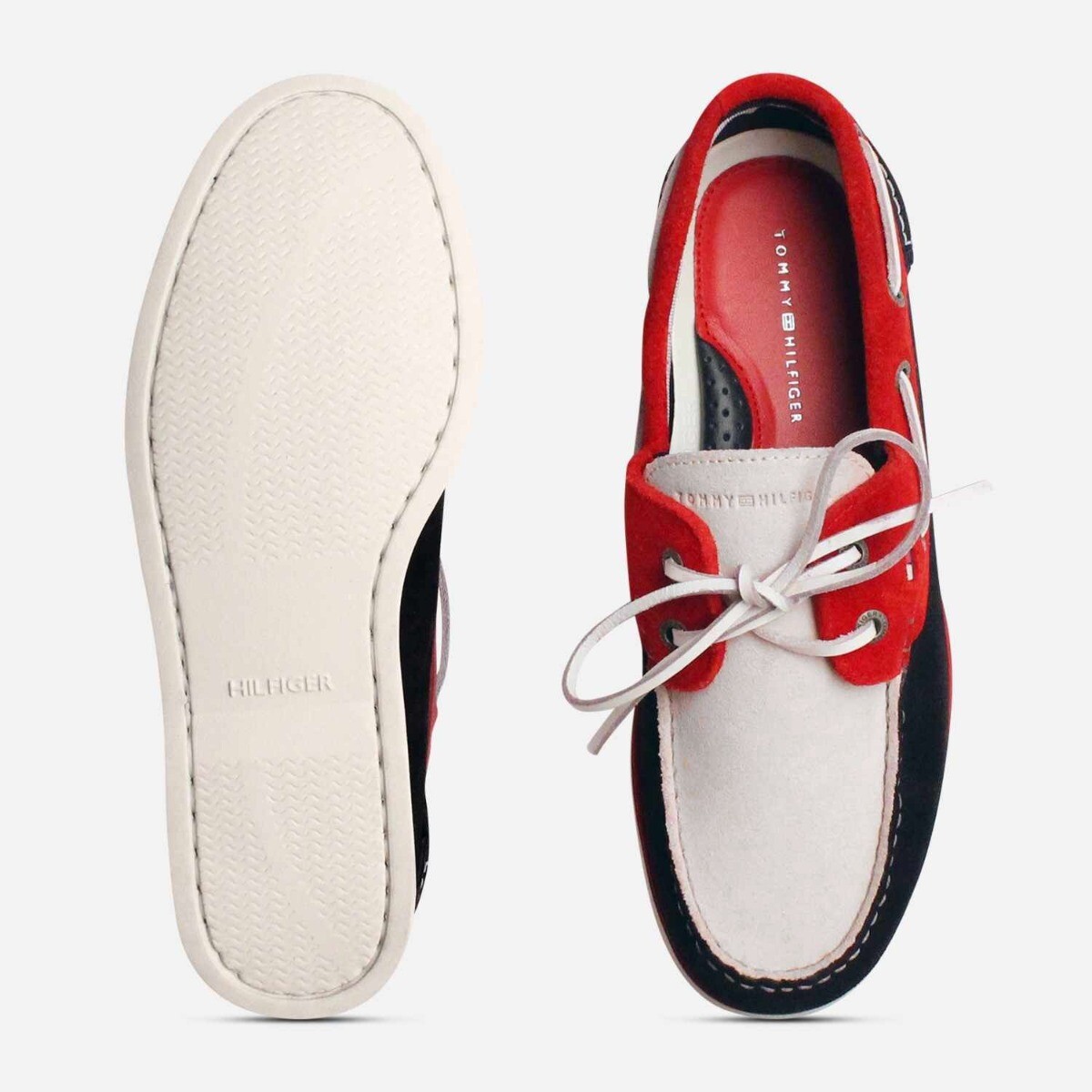 Blue Suede Mens Boat Shoes 
