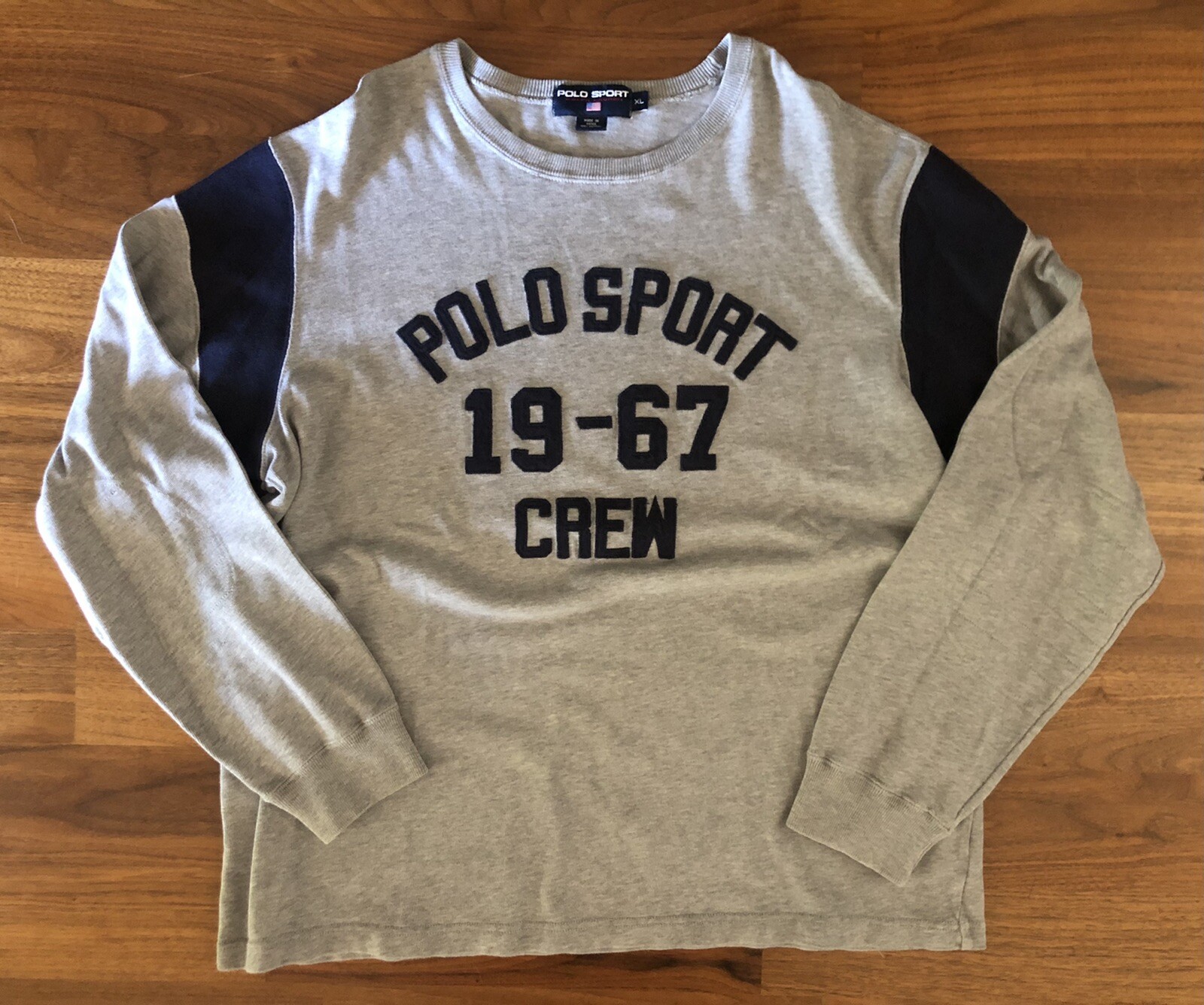 Vintage Polo Sport Crew Ralph Lauren 1967 sweater Sup… Gem