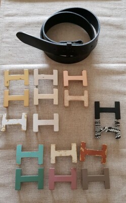   umjuBELT SET Gürtel schwarz+H-Level Schnalle n Wahl Größe 85 90 95 100 105 110