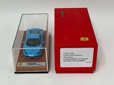 Ferrari 458 Speciale 1/43 ツゥールドフランスブルー 1/43 Looksmart Ferrari 458 Speciale in Baby Blue with Titanium