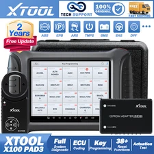 2025 XTOOL X100 PAD3 Key Programming 38+ Functions All System Diagnostic Coding