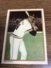 1985 Topps Circle K Willie McCovey #8 San Francisco Giants  Free Shipping!!