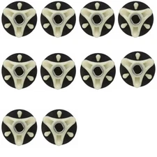 10 Pack Washer Motor Coupling Kit 285753A with Metal Insert Whirlpool Kenmore