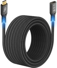 USB C 3.2 Gen-2 Extension Cable 16.5ft 5m 240W 20Gbps Thunderbolt 3 Data