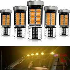 5pcs LED Cab Roof Light Bulbs For Dodge 2000-up RAM 1500 Amber LED Lighting
