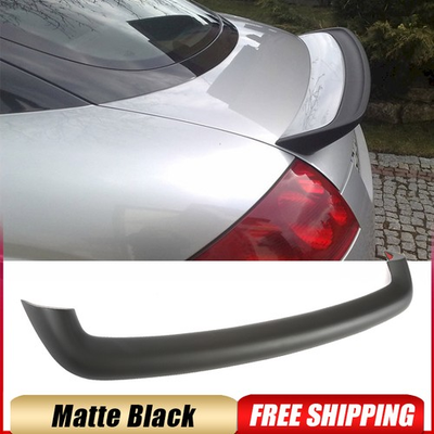 #ad For Audi TT Mk1 Type 8N Quattro 1998 2006 Matte Black Rear Trunk Spoiler Wing $98.79