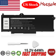 64WH GRT01 Battery For Dell Latitude 5531 5431 5421 Precision 3581 3470 R05P0
