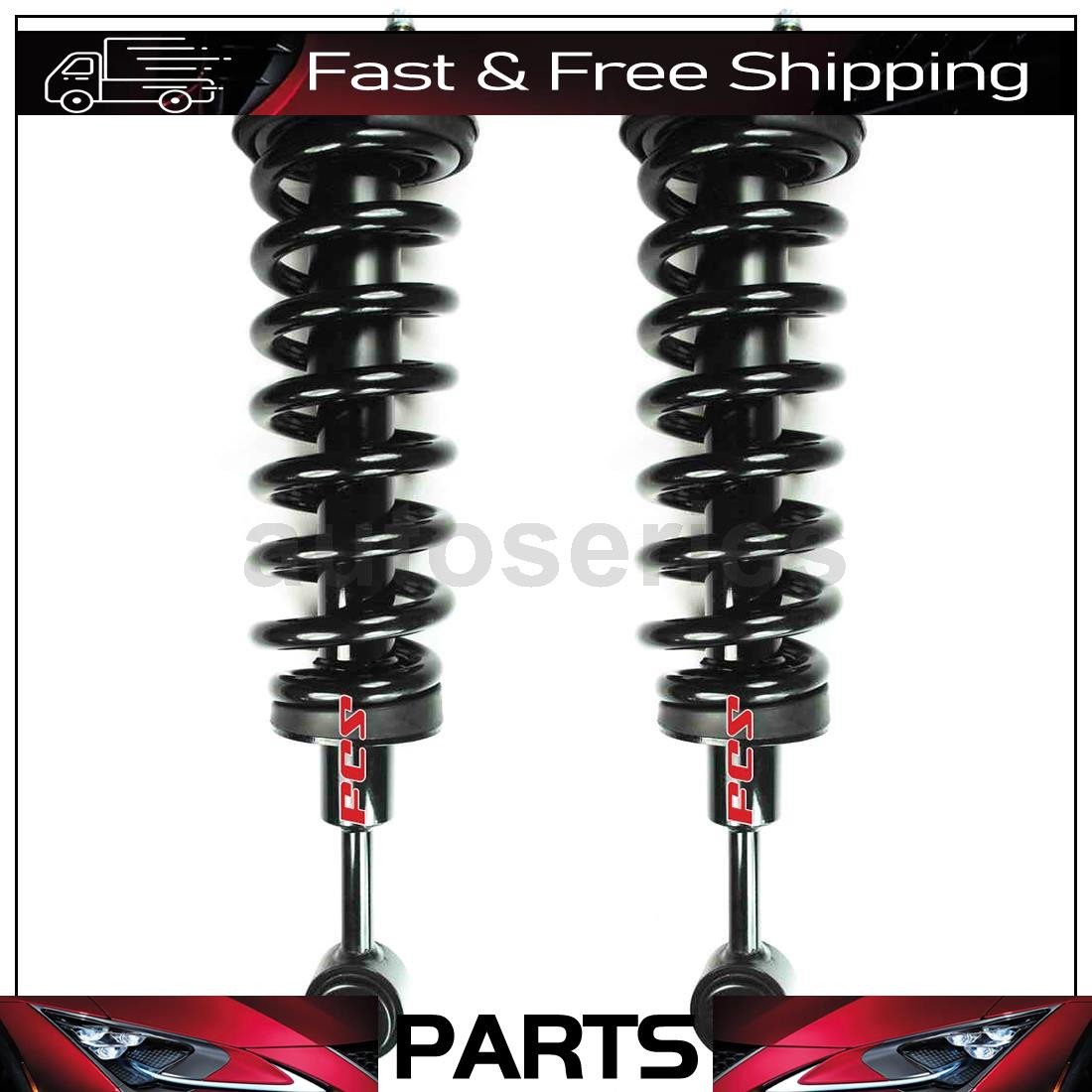2 Front Strut and Coil Spring Fits 2004 Ford F-150 2005 Ford F-150
