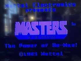 Masters Of The Universe: The Power Of He-Man (Intellivision, 1983) - Tested!