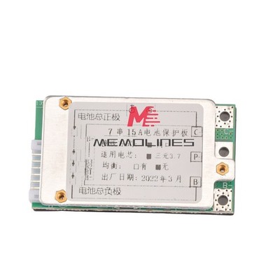 7S ternary 24V same port 15A BMS Li-ion   Protect Board without Balance *tm