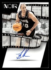 2023-24 Noir Mike Bibby Freeze Frame Signatures /99