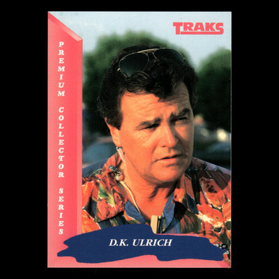 D.K. Ulrich #108 1993 Traks RaDiUs Motorsports Racing Card