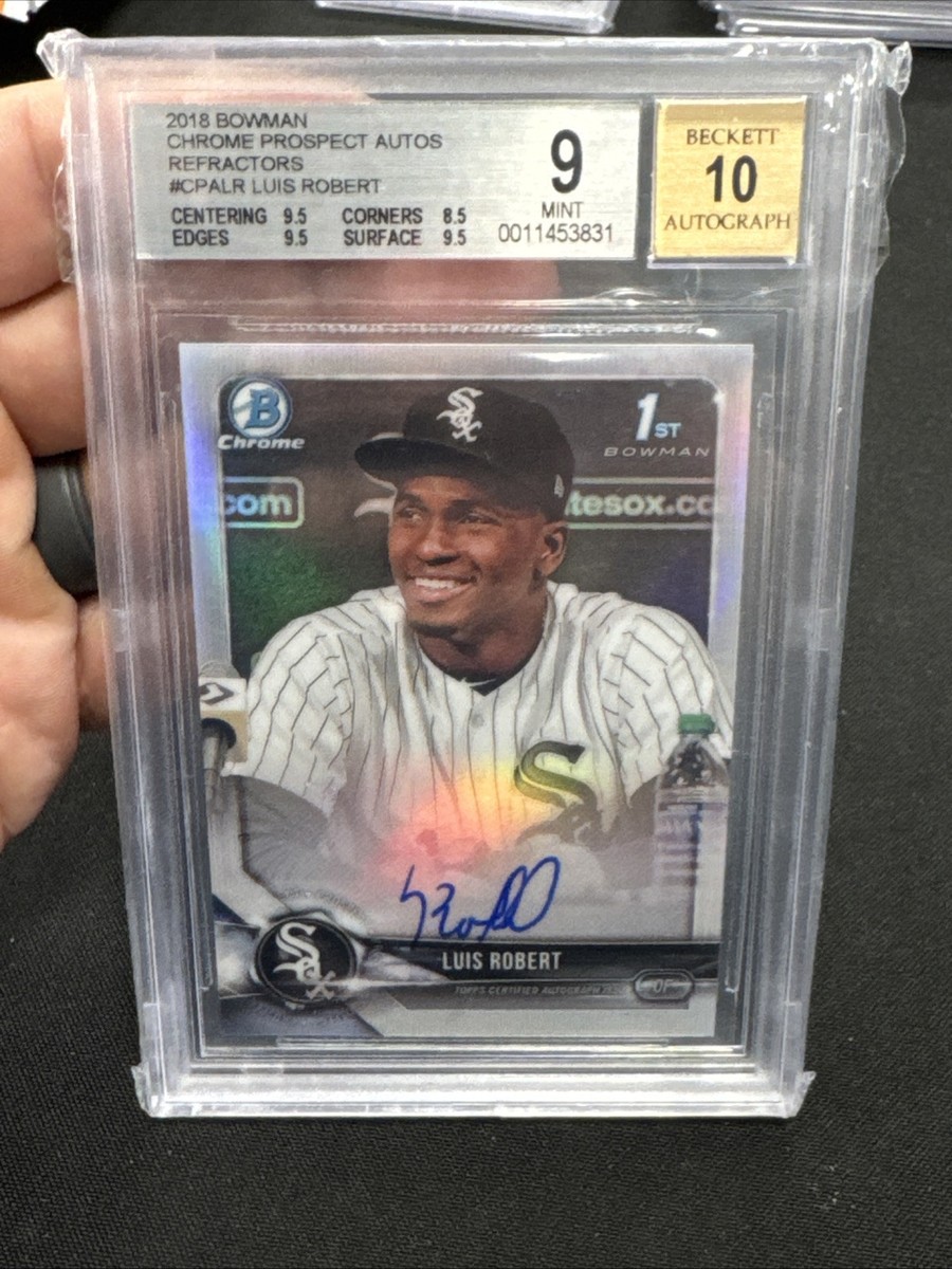 Luis Robert ルイス・ロベルト PSA9 1st bowman Luis Robert Superfractor up for bid - Sports Collectors Digest
