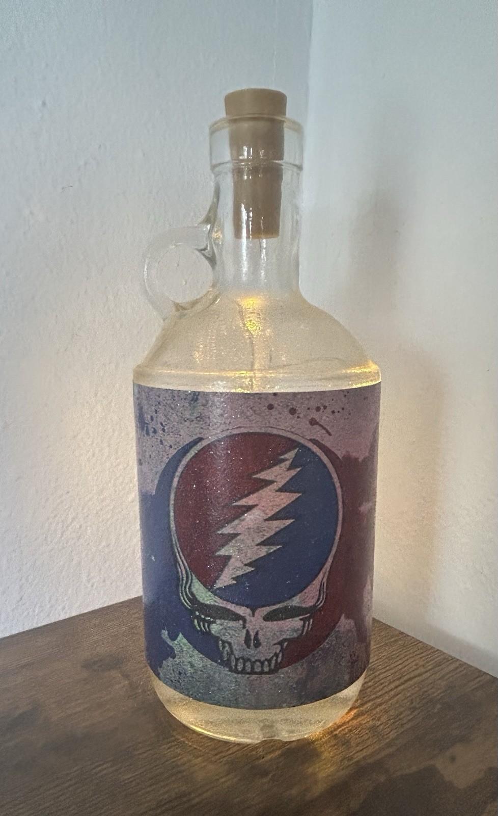 Steal Your Face Dead & Co Unwined Light Up Cork Bottle Decor