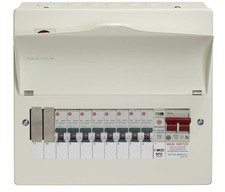 Wylex WNM2635L 10 Way Consumer Unit + 100A