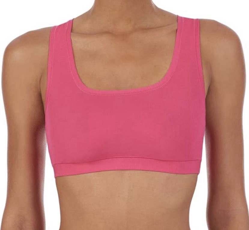 DKNY Modal  Table Tops Pink Women’s Intimate’s Bralette Size S