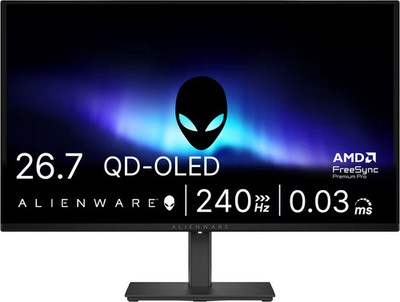 Alienware - AW2726DM 27'' QD-OLED QHD 240Hz 0.03ms FreeSync Premium Pro Gaming...