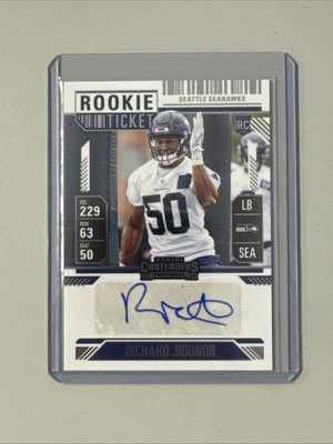 2024 Panini Contenders Richard Jibunor Rookie Ticket Auto | eBay