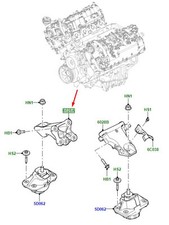 Support moteur Land Rover DEFENDER