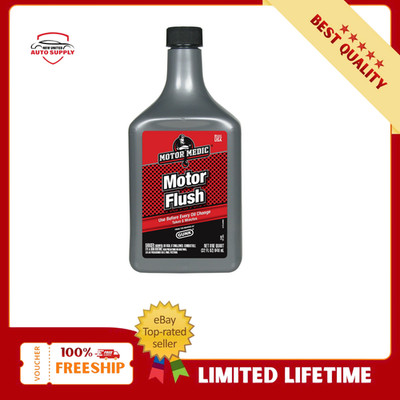 Motor Medic MF3 Motor Flush Engine Cleaner, 32 oz (946ml), Use Before Oil Change