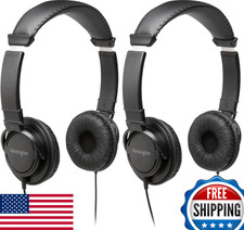 Kensington Hi-Fi Headphones K97602WW Black Pack of 2