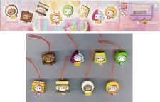HELLO KITTY Costume Swing SWEETS Set 8 Figure Laccetto Cellulare BANDAI Dangler