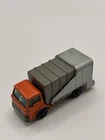 Lesney Matchbox Series No. 7 Ford Refuse Truck Diecast Orange & Silver Model