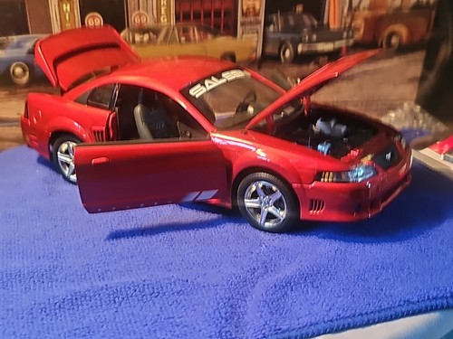 VINTAGE ERTL AMERICAN MUSCLE 2 Fast 2 Furious 2003 Saleen Mustang Red READ 📚 - Picture 23 of 24