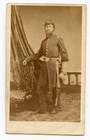 Civil War CDV ID'd W. Stewart Day 102nd Pennsylvania Infantry, by Addis, DC