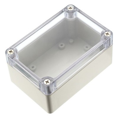 100*68*50mm Electronic Waterproof IP65 Sealed ABS DIY Junction Box Clear