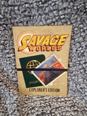Savage Worlds (Explorer's Edition) RPG (Pinnacle Entertainment, 2007, EX)
