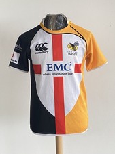 Canterbury London Wasps Rugby Union Jersey Shirt Saint George's Day Size Medium 
