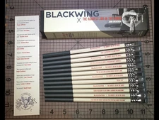 Blackwing x Hardest Job in the World ~Box of 12 Pencils with Quotes and bookmark