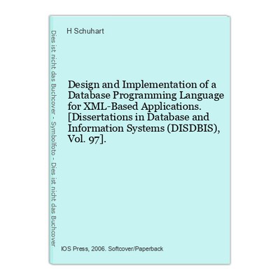 Design and Implementation of a Database Programming Language for XML-Based Appli