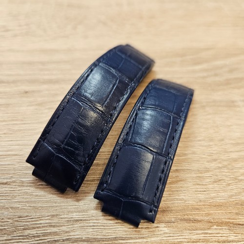 Cartier Alligator Uhrenarmband Blau - Bild 2 von 13
