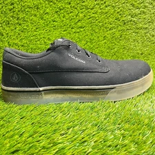 Volcom True Mens Size 13W Black Gum Composite Toe Safety Work Skateboard Shoes