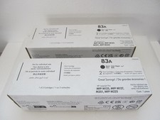 QTY 2 HP 83A CF283AD Black LaserJet Toner Cartridge for M125 M127 M201, 2025