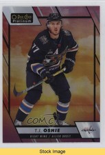 2023-24 O-Pee-Chee Platinum Sunset TJ Oshie #66 READ 5d9