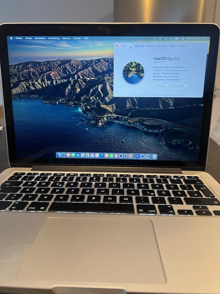Apple MacBook Pro 13" 2014 · i5 · 8GB · 512GB, Foto 3 von 5