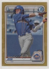 2020 Bowman Draft Chrome Gold Refractor 18/50 Matthew Dyer #BD-92 2f9