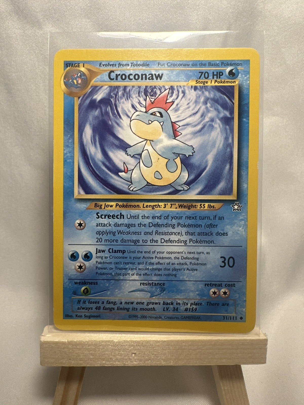 Croconaw 31/111 Neo Genesis Regular Pokemon
