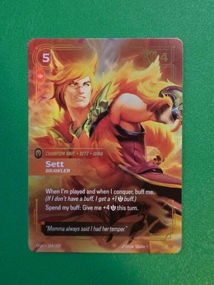 Sett Brawler  164/298  OGN Riftbound: League of Legends Origins