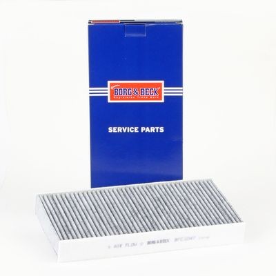 BORG & BECK BFC1047 Cabin Air Filter 313mm Length Fits Citroen C5 C6 Peugeot 407
