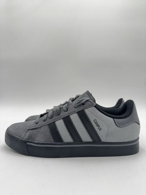 Adidas Men s Campus Vulc Originals Size 7 Grey/Black |JQ6359|
