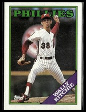 Wally Ritchie *ROOKIE CARD* (RC) 1988 Topps #494. rookie card picture