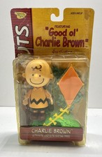 Peanuts Action Figure Charlie Brown Kite Eating Tree 2002 PVC